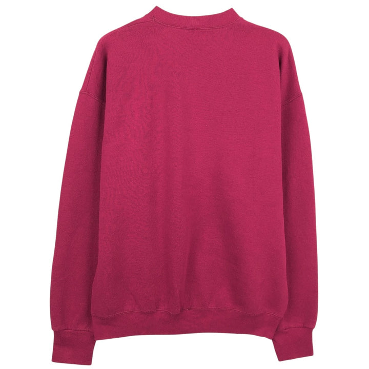2000'S Fruit of the Loom print sweatshirt, men's size L cotton Red type red-purple Vintage Second Hand
