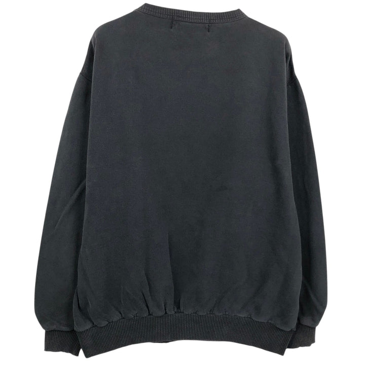 Vintage 90'S NON-FICTION printed sweatshirt, made in Canada, men's size XL cotton black type Vintage Second Hand