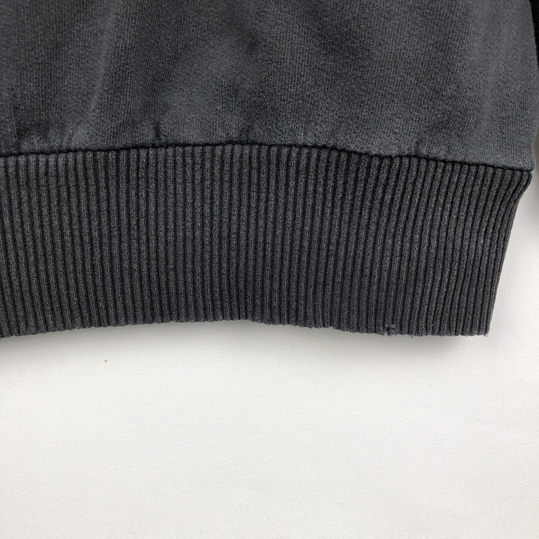 Vintage 90'S NON-FICTION printed sweatshirt, made in Canada, men's size XL cotton black type Vintage Second Hand