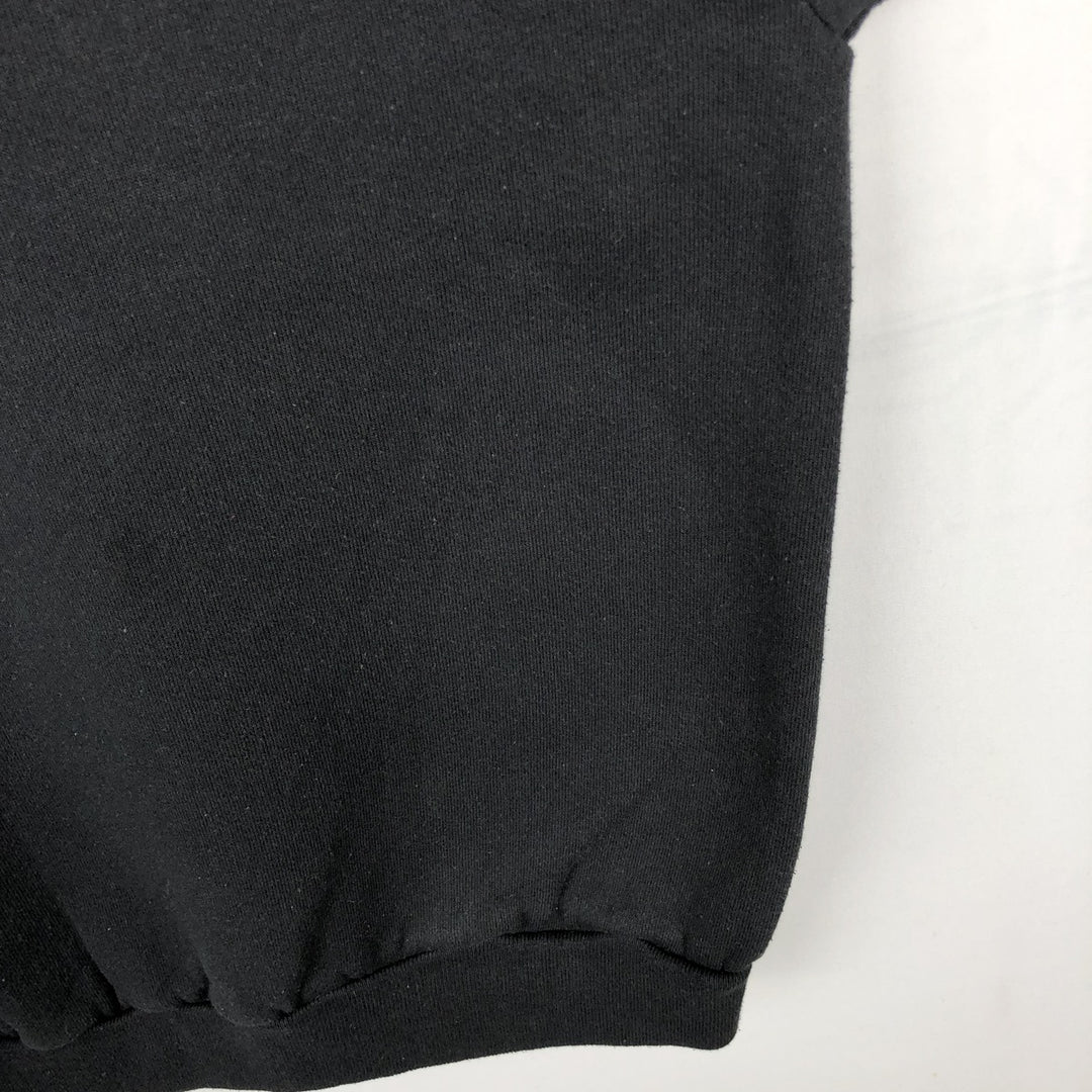 Vintage 90'S Tultex blank sweatshirt, made in the USA, men's size XL. cotton black type Vintage Second Hand