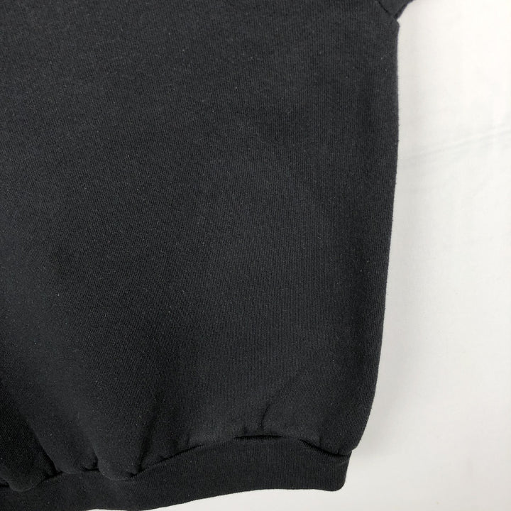 Vintage 90'S Tultex blank sweatshirt, made in the USA, men's size XL. cotton black type Vintage Second Hand