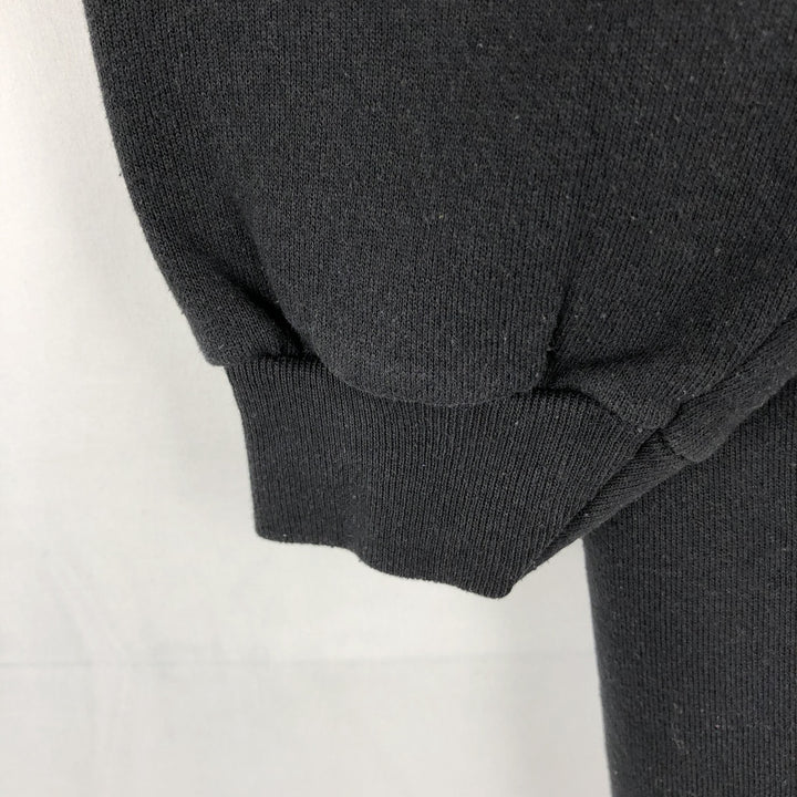 Vintage 90'S Tultex blank sweatshirt, made in the USA, men's size XL. cotton black type Vintage Second Hand