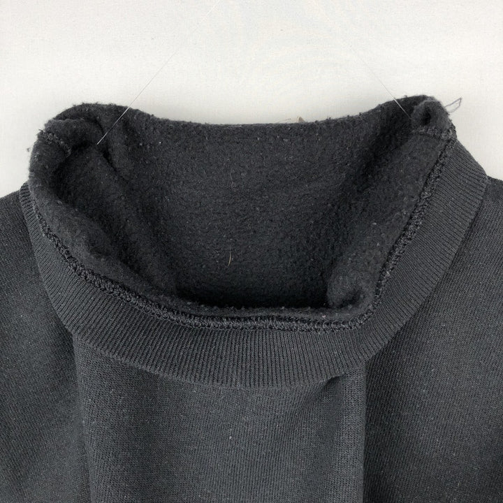 Vintage 90'S Tultex blank sweatshirt, made in the USA, men's size XL. cotton black type Vintage Second Hand