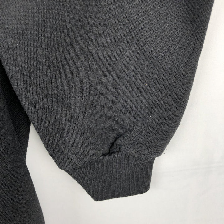 Vintage 90'S Tultex blank sweatshirt, made in the USA, men's size XL. cotton black type Vintage Second Hand