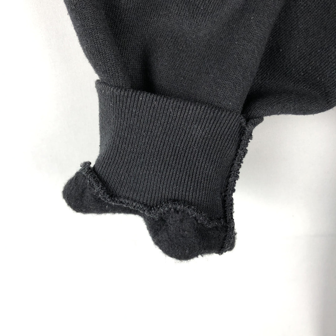 Vintage 90'S Tultex blank sweatshirt, made in the USA, men's size XL. cotton black type Vintage Second Hand