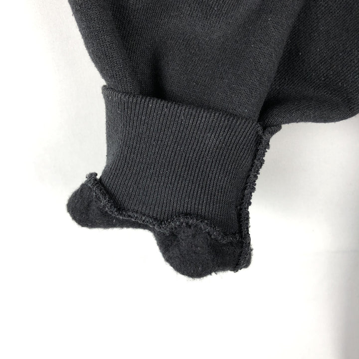 Vintage 90'S Tultex blank sweatshirt, made in the USA, men's size XL. cotton black type Vintage Second Hand