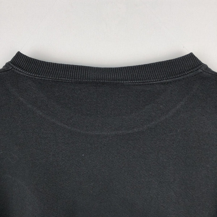 90'S Jerzees Plain Blank Sweatshirt Trainer Made in USA Men's XL Vintage cotton black type Vintage Second Hand