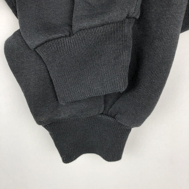 90'S Jerzees Plain Blank Sweatshirt Trainer Made in USA Men's XL Vintage cotton black type Vintage Second Hand