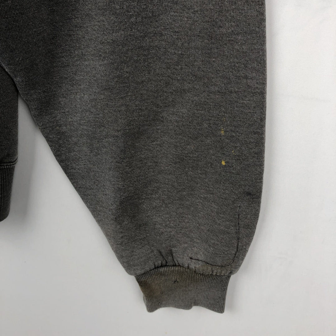 90'S Russell plain blank sweatshirt, sweatshirt, men's size L, vintage cotton gray type Vintage Second Hand