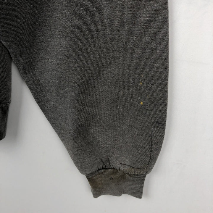 90'S Russell plain blank sweatshirt, sweatshirt, men's size L, vintage cotton gray type Vintage Second Hand