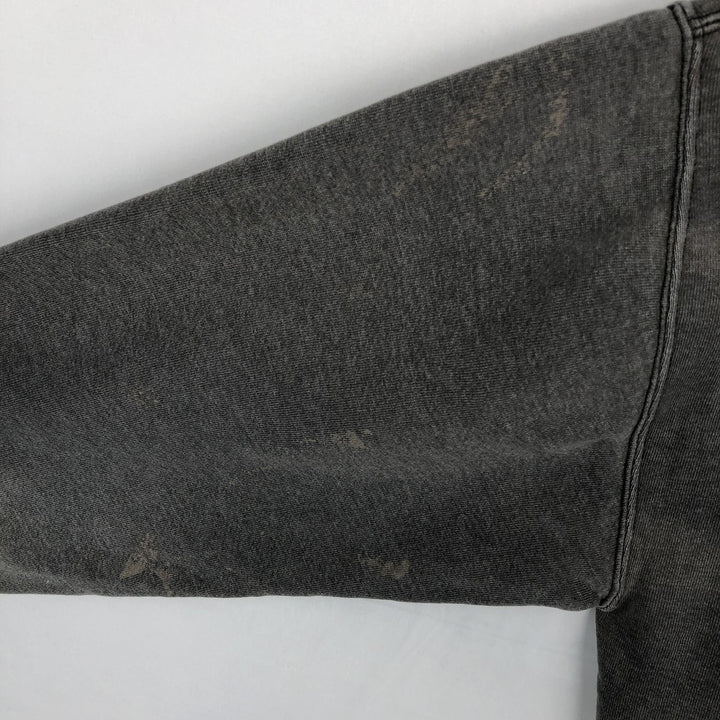 90'S Russell plain blank sweatshirt, sweatshirt, men's size L, vintage cotton gray type Vintage Second Hand