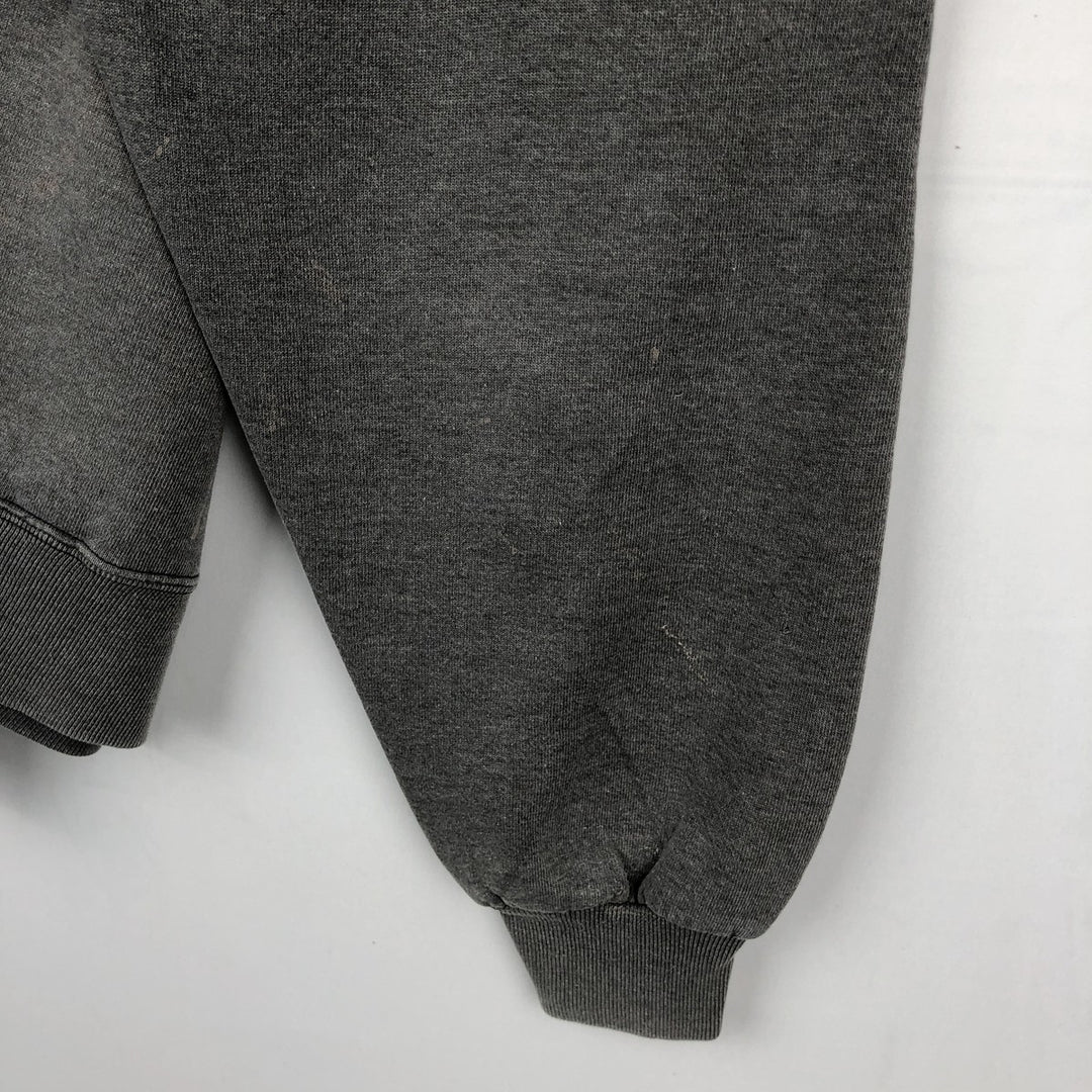 90'S Russell plain blank sweatshirt, sweatshirt, men's size L, vintage cotton gray type Vintage Second Hand