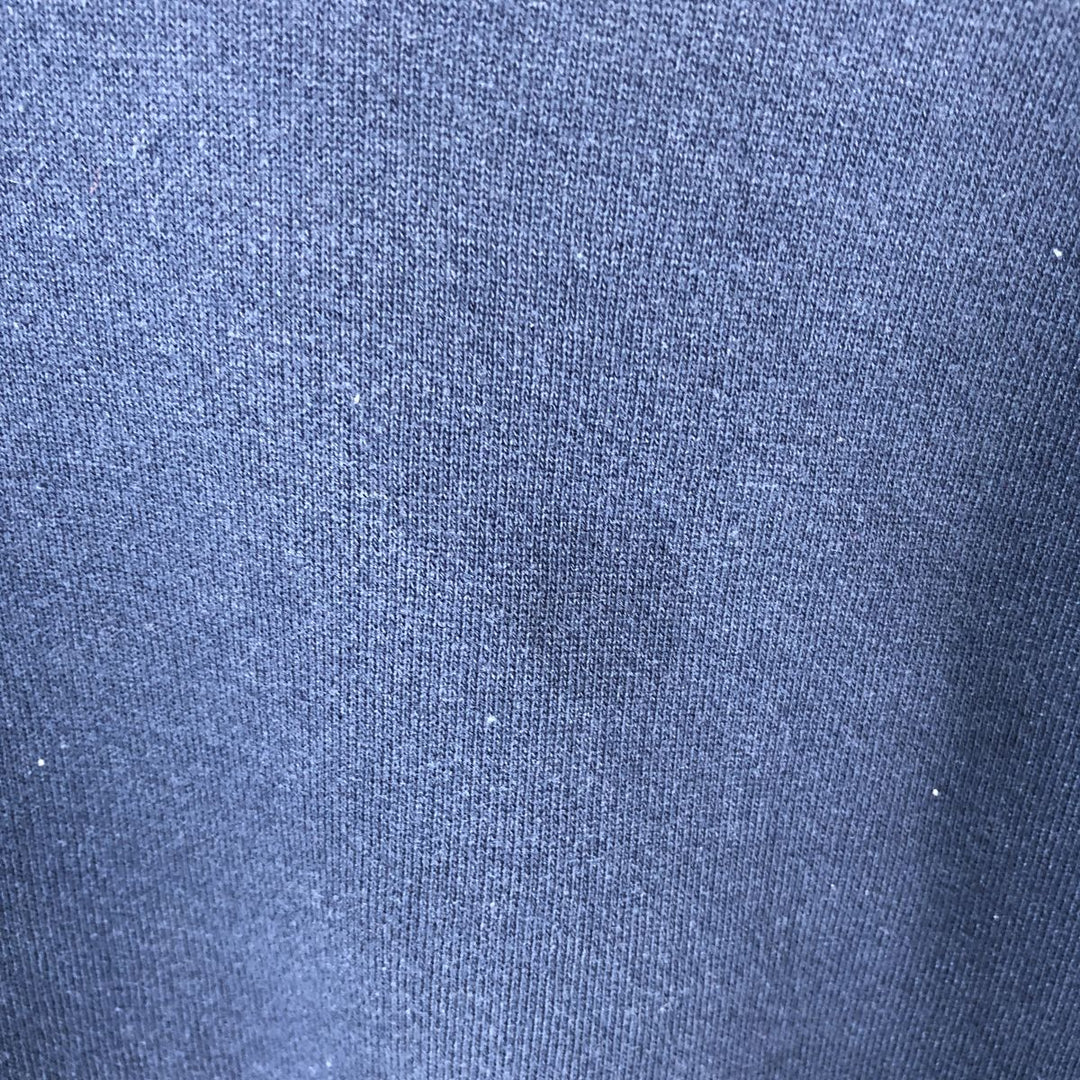 90'S Russell plain blank sweatshirt, sweatshirt, men's XL size, vintage cotton navy blue type Vintage Second Hand