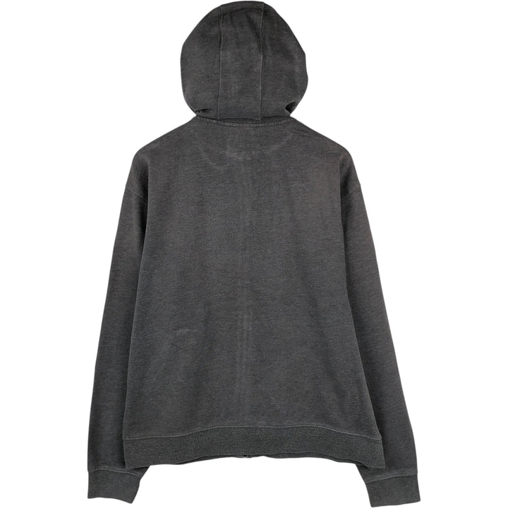 Dickies Sweat Full Zip Hoodie Men's XL cotton gray type Vintage Second Hand