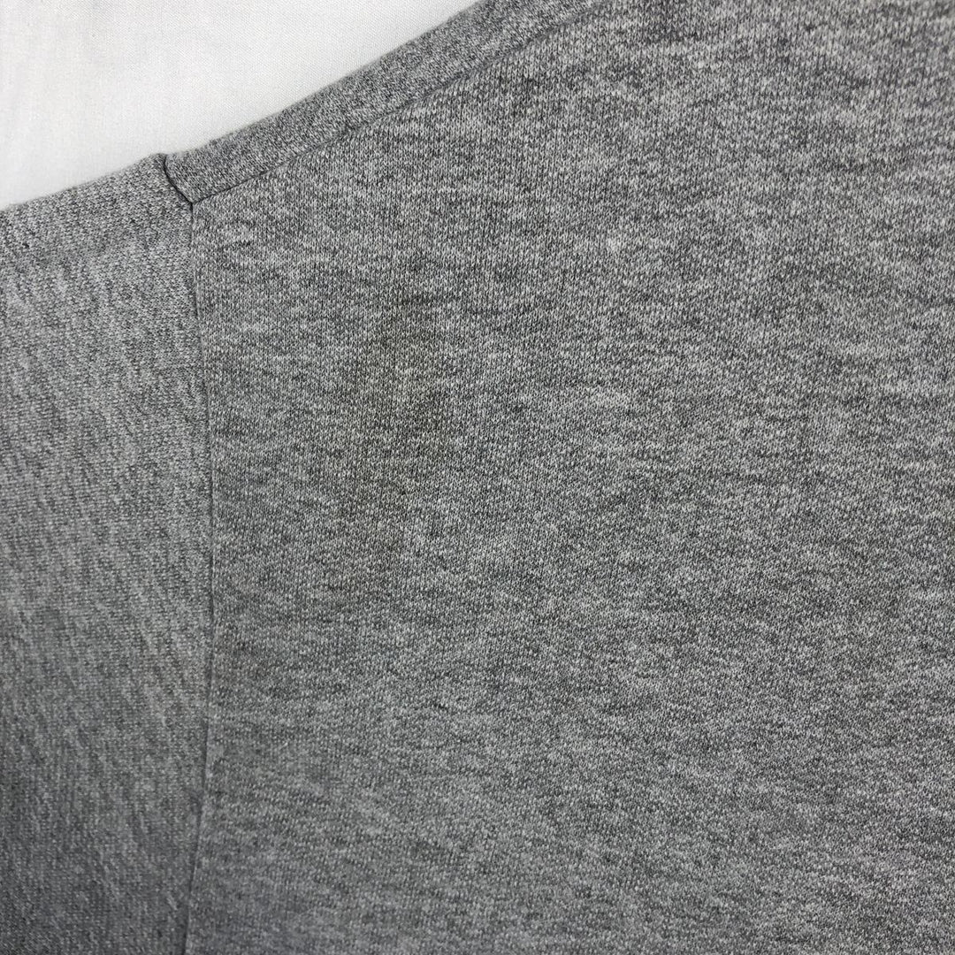 Vintage 90s-00'S Jerzees full-zip sweatshirt hoodie, size L, men's polyester gray type Vintage Second Hand