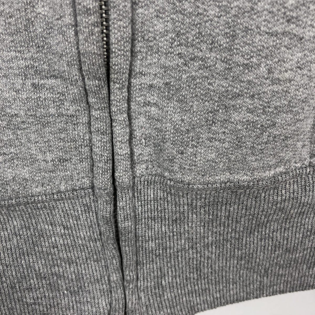 Vintage 90s-00'S Jerzees full-zip sweatshirt hoodie, size L, men's polyester gray type Vintage Second Hand