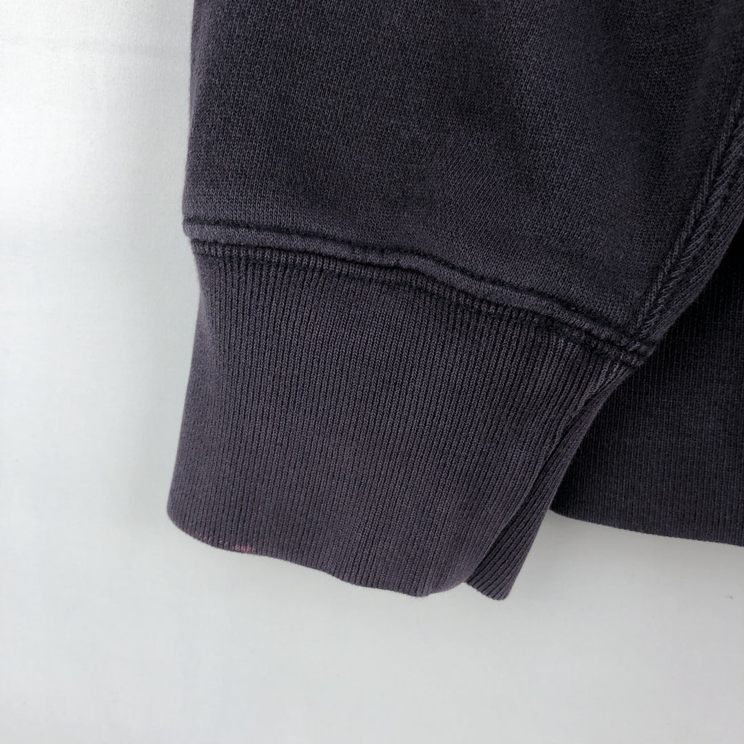 Ralph Lauren Polo Jeans Company full-zip sweatshirt hoodie, size M cotton Purple type blue-purple Vintage Second Hand