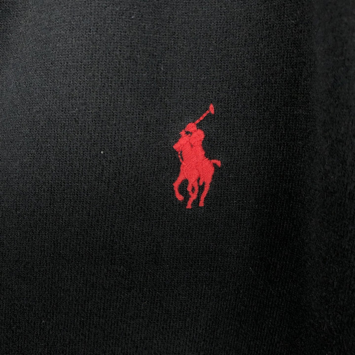 Ralph Lauren POLO by Ralph Lauren full zip sweatshirt, men's size M cotton black type Vintage Second Hand