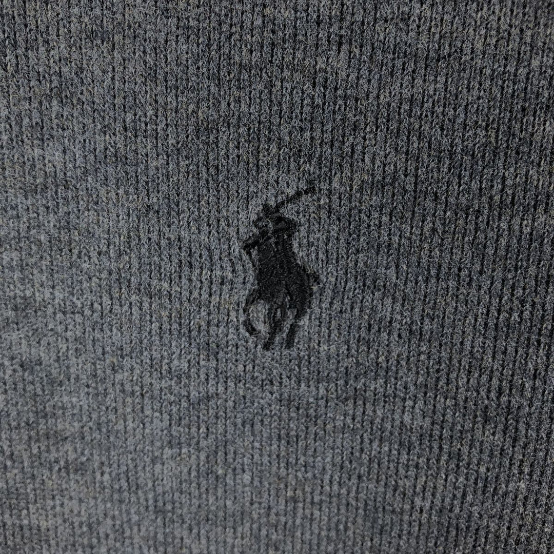 Ralph Lauren POLO RALPH LAUREN Sweat Full Zip Hoodie Men's L size cotton gray type Vintage Second Hand
