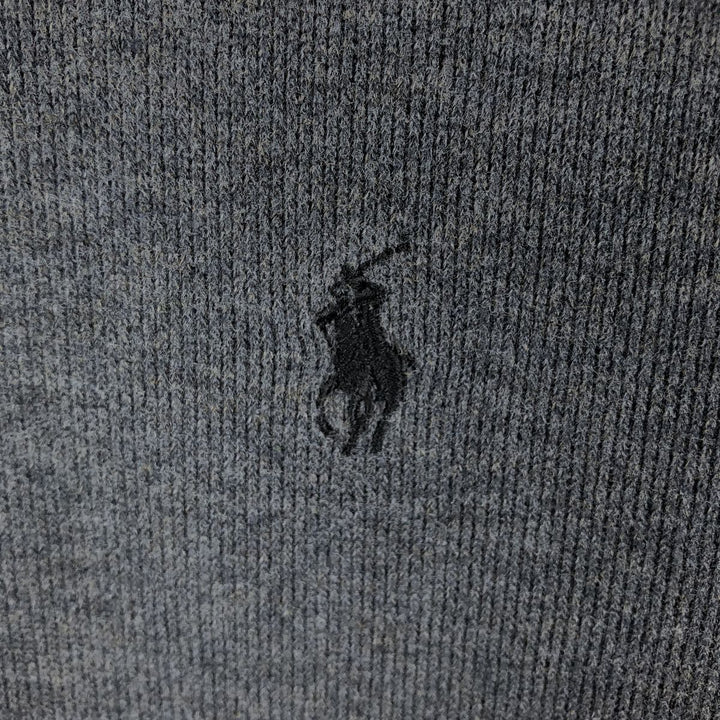 Ralph Lauren POLO RALPH LAUREN Sweat Full Zip Hoodie Men's L size cotton gray type Vintage Second Hand