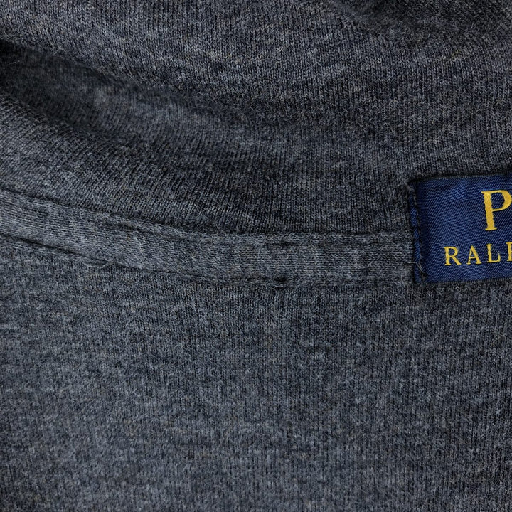 Ralph Lauren POLO RALPH LAUREN Sweat Full Zip Hoodie Men's L size cotton gray type Vintage Second Hand