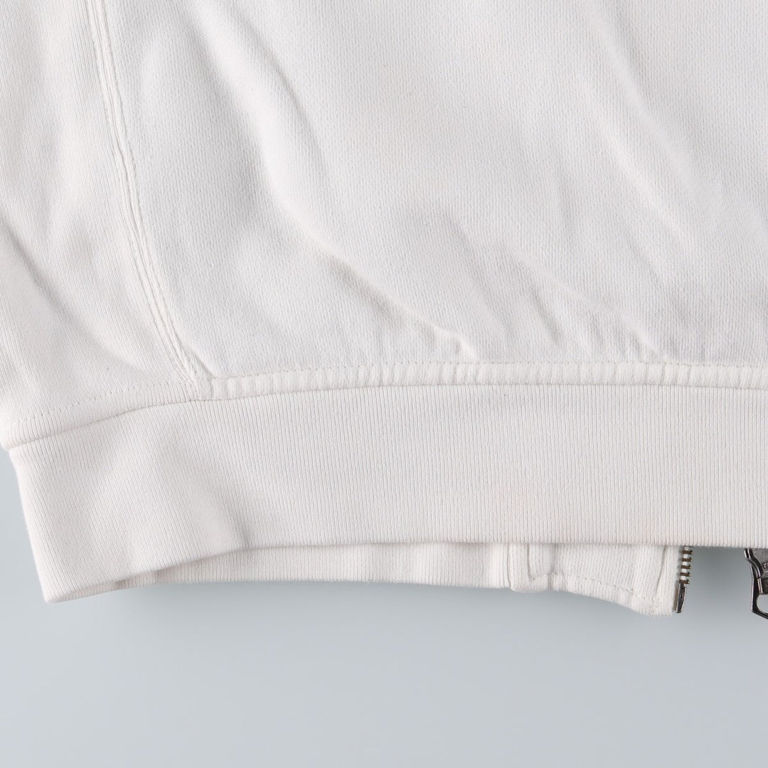 Ralph Lauren POLO by Ralph Lauren Double Pony Full-Zip Sweatshirt (Men's XL equivalent) cotton white type Vintage Second Hand