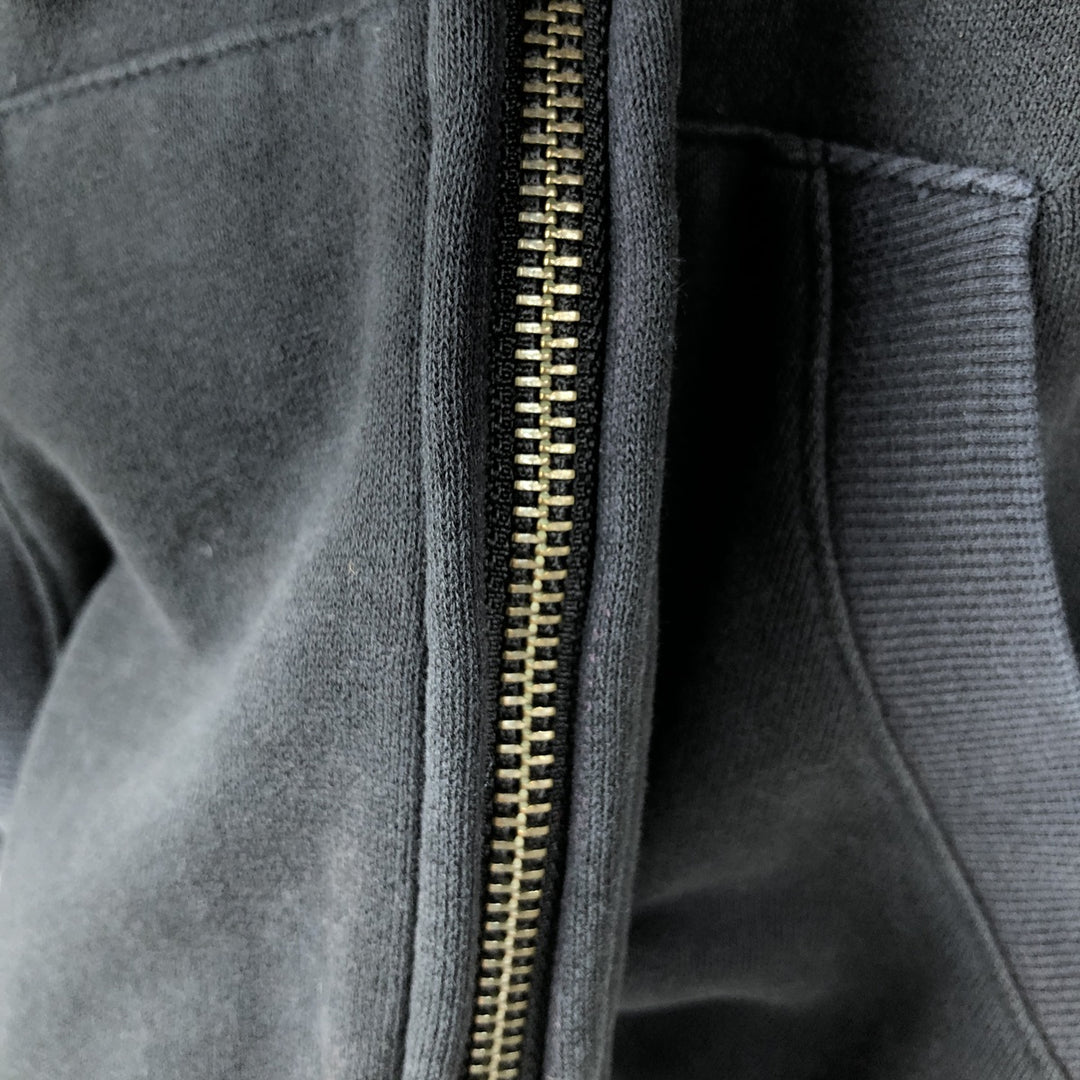 Harley-Davidson Motorcycle Sweat Full-Zip Hoodie, Men's Size XL (approx.) unclear black type Vintage Second Hand