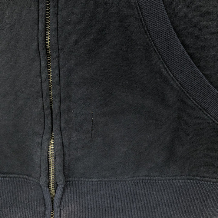 Harley-Davidson Motorcycle Sweat Full-Zip Hoodie, Men's Size XL (approx.) unclear black type Vintage Second Hand