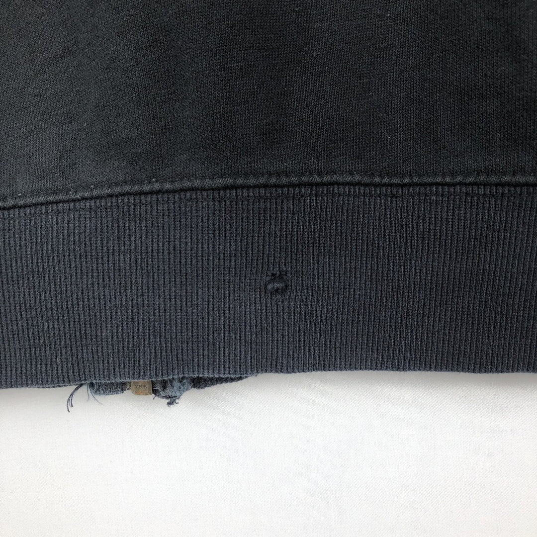 Harley-Davidson Motorcycle Sweat Full-Zip Hoodie, Men's Size XL (approx.) unclear black type Vintage Second Hand