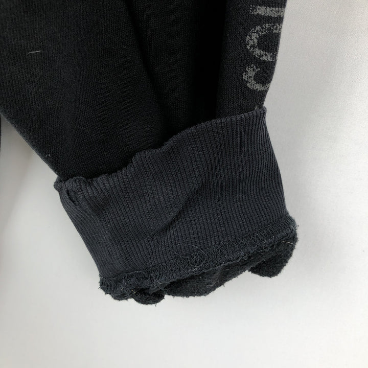 Harley-Davidson Motorcycle Sweat Full-Zip Hoodie, Men's Size XL (approx.) unclear black type Vintage Second Hand