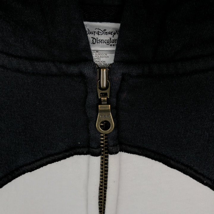 Disney Nightmare Before Christmas Character Sweat Full-Zip Hoodie (Men's Size L) cotton black type Vintage Second Hand