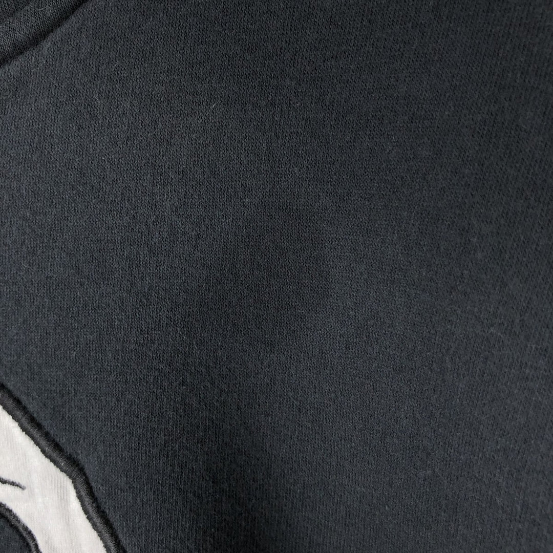 Disney Nightmare Before Christmas Character Sweat Full-Zip Hoodie (Men's Size L) cotton black type Vintage Second Hand
