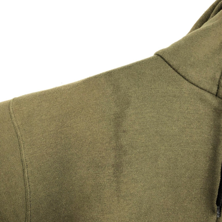 Carhartt Sweat Full Zip Hoodie Men's XL cotton Khaki type Vintage Second Hand