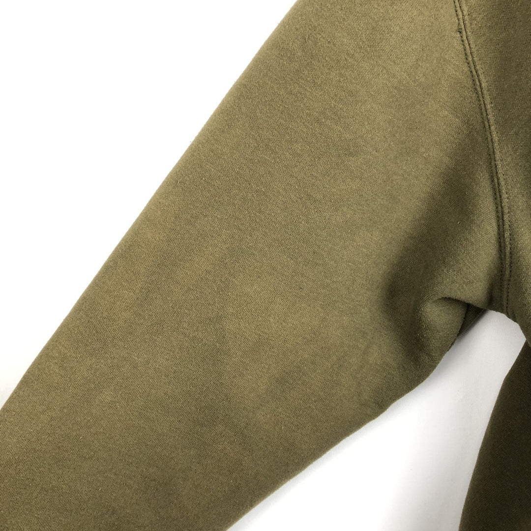 Carhartt Sweat Full Zip Hoodie Men's XL cotton Khaki type Vintage Second Hand