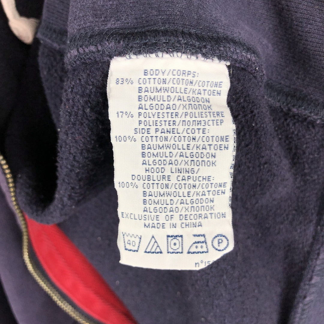 Ralph Lauren POLO by Ralph Lauren Big Pony Full-Zip Hoodie, Men's XL cotton navy blue type Vintage Second Hand