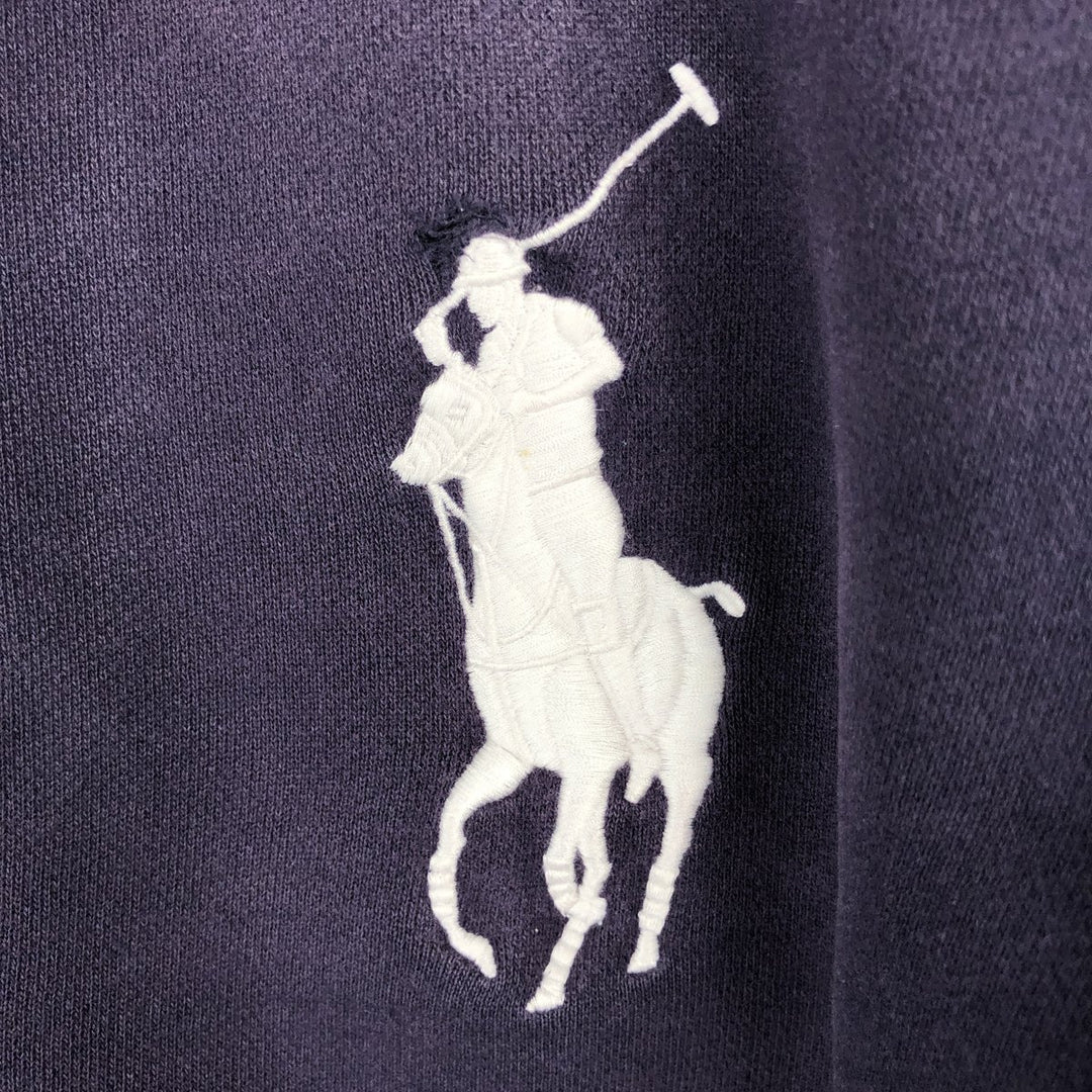 Ralph Lauren POLO by Ralph Lauren Big Pony Full-Zip Hoodie, Men's XL cotton navy blue type Vintage Second Hand