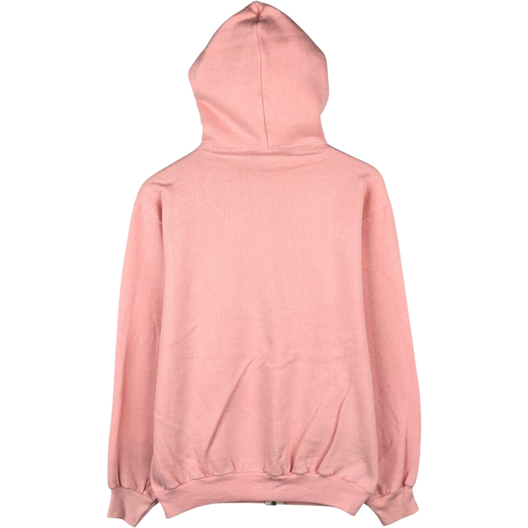Vintage Russell Athletic full-zip sweatshirt, size L, men's. polyester pink type Vintage Second Hand
