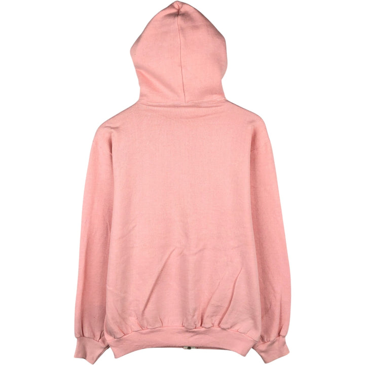 Vintage Russell Athletic full-zip sweatshirt, size L, men's. polyester pink type Vintage Second Hand