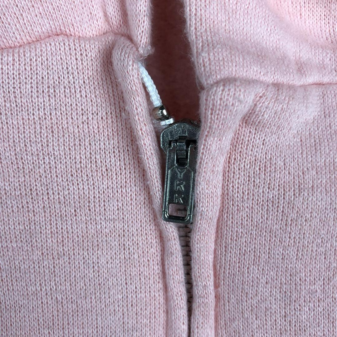 Vintage Russell Athletic full-zip sweatshirt, size L, men's. polyester pink type Vintage Second Hand