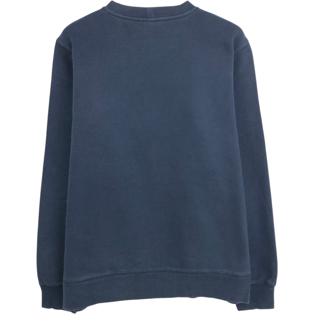 Nike One Point Logo Sweatshirt, Trainer, Men's Size L cotton navy blue type Vintage Second Hand