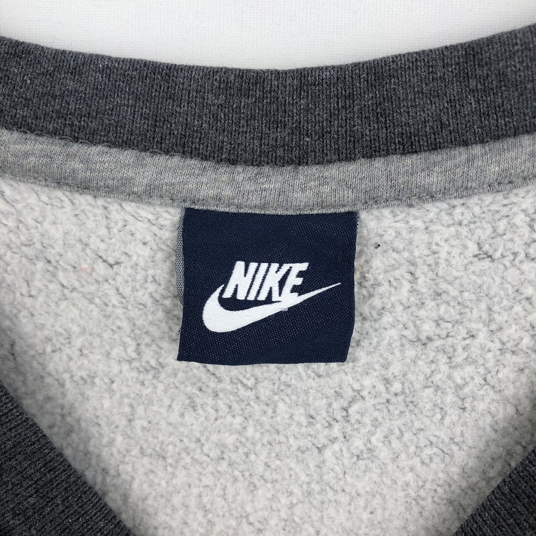 Nike One Point Logo Sweatshirt, Trainer, Men's XL cotton gray type Vintage Second Hand