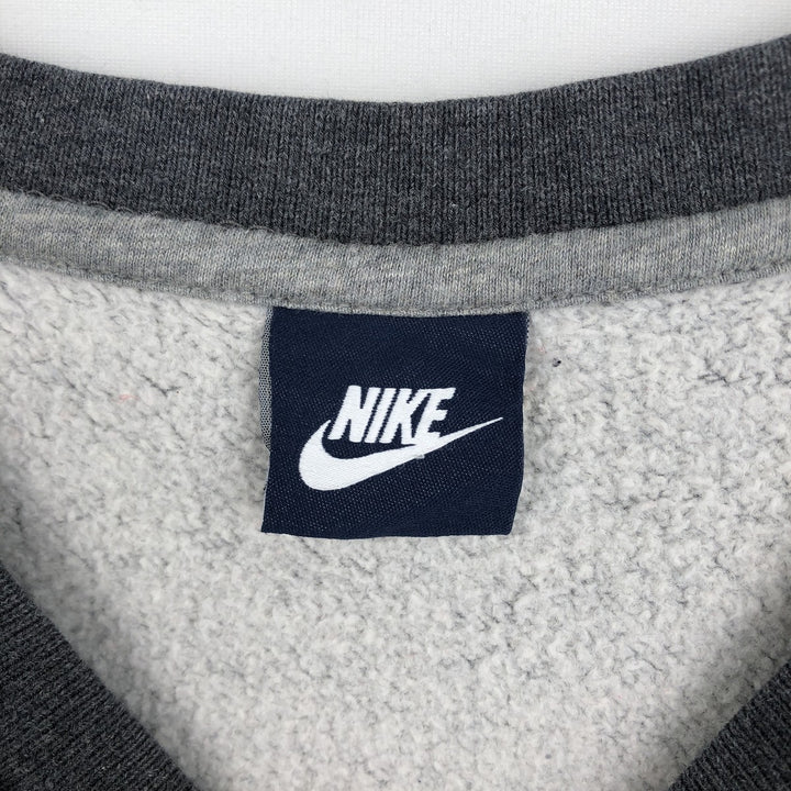 Nike One Point Logo Sweatshirt, Trainer, Men's XL cotton gray type Vintage Second Hand