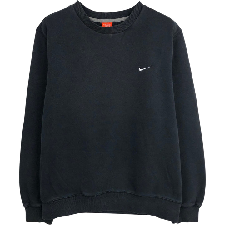 Nike the athletic department. One-point logo sweatshirt, men's size L cotton black type Vintage Second Hand