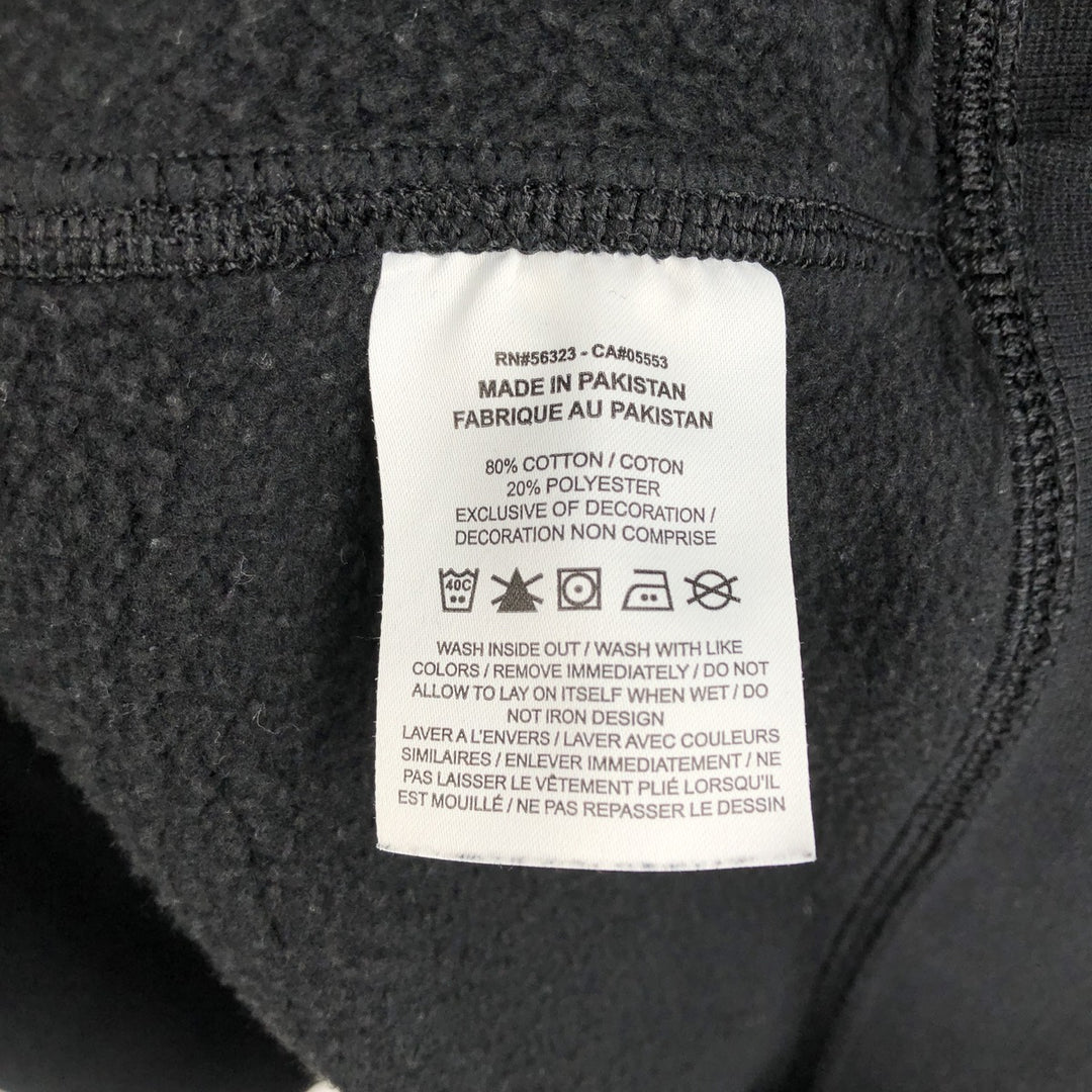Nike One Point Logo Sweatshirt, Trainer, Men's Size L cotton black type Vintage Second Hand