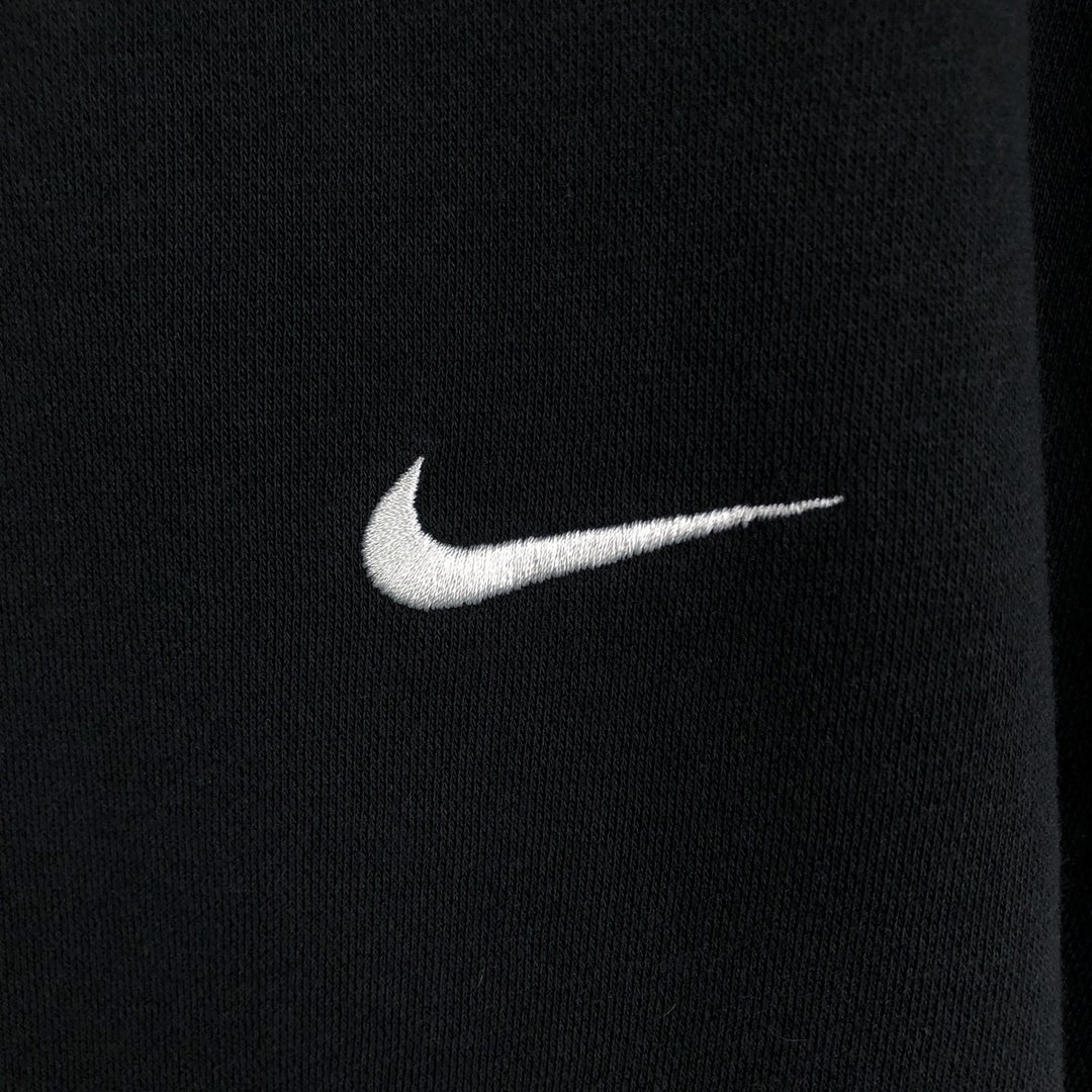 Nike One Point Logo Sweatshirt, Trainer, Men's Size L cotton black type Vintage Second Hand