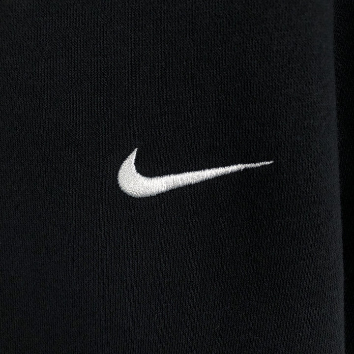 Nike One Point Logo Sweatshirt, Trainer, Men's Size L cotton black type Vintage Second Hand