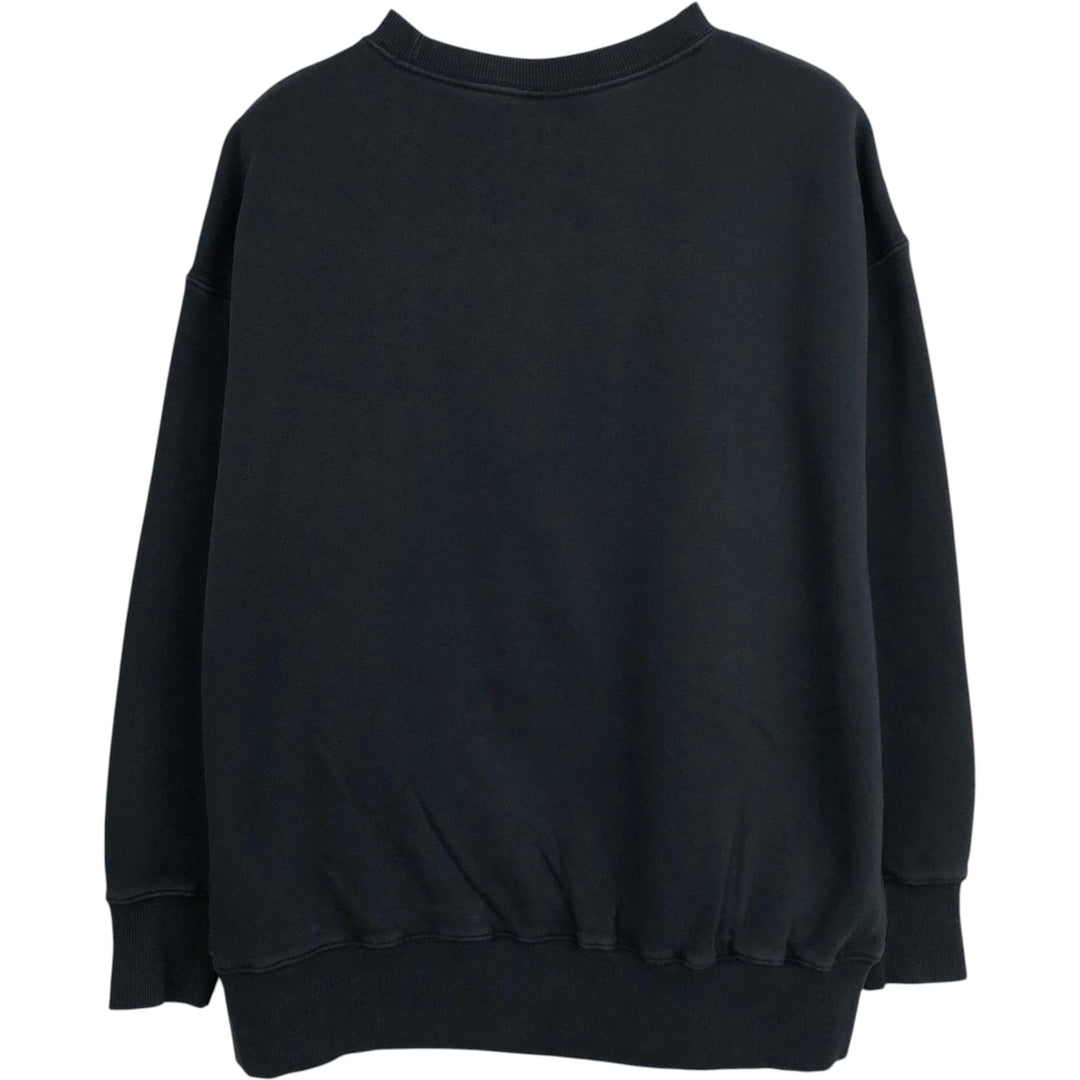 Nike Center Logo One-Point Logo Sweatshirt, Men's Size L cotton black type Vintage Second Hand