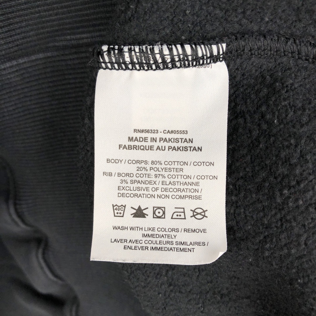 Nike Center Logo One-Point Logo Sweatshirt, Men's Size L cotton black type Vintage Second Hand