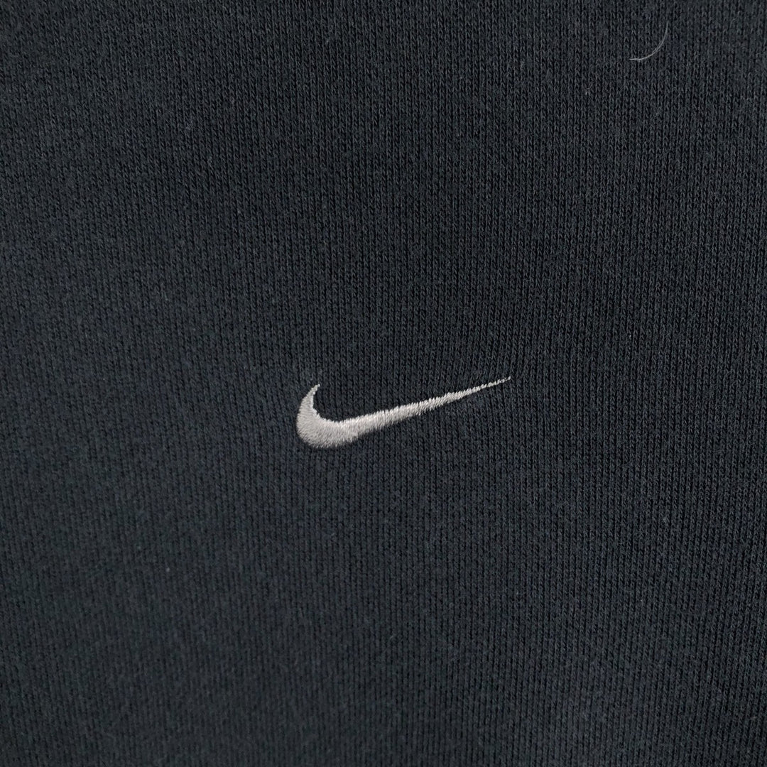 2000'S Nike One-Point Logo Sweatshirt, Made in Indonesia, Men's XL (approx.) cotton black type Vintage Second Hand