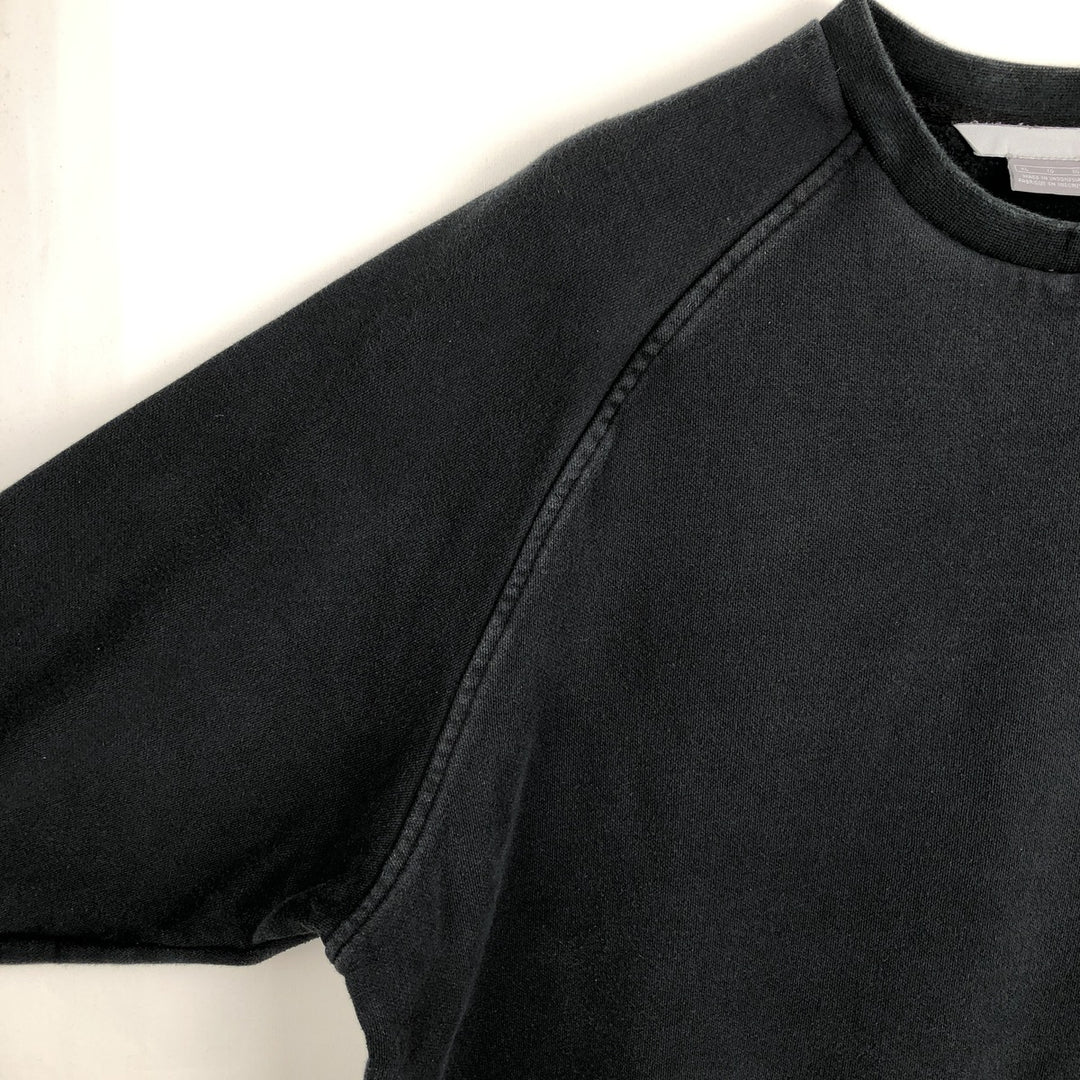 2000'S Nike One-Point Logo Sweatshirt, Made in Indonesia, Men's XL (approx.) cotton black type Vintage Second Hand